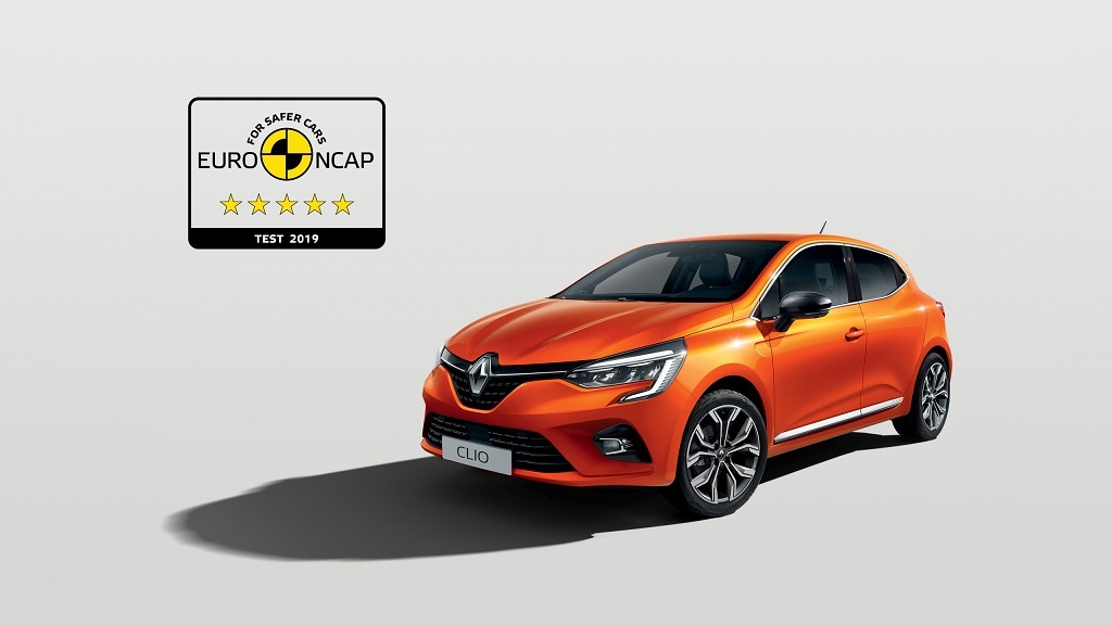 Nový Renault Clio se chlubí špičkovou úrovní bezpečnosti